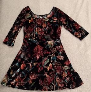 Vintage Velvet Party Dress
